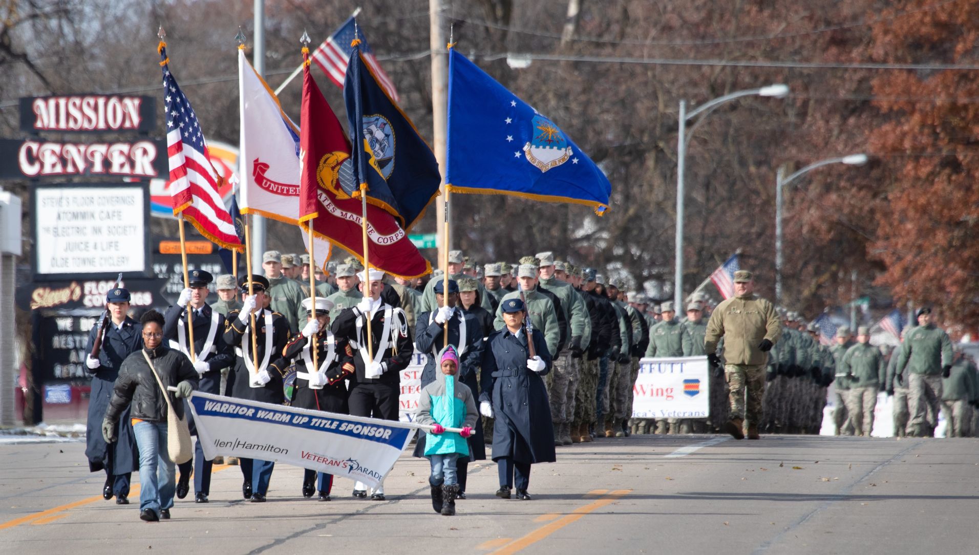 Watch a veteran’s parade